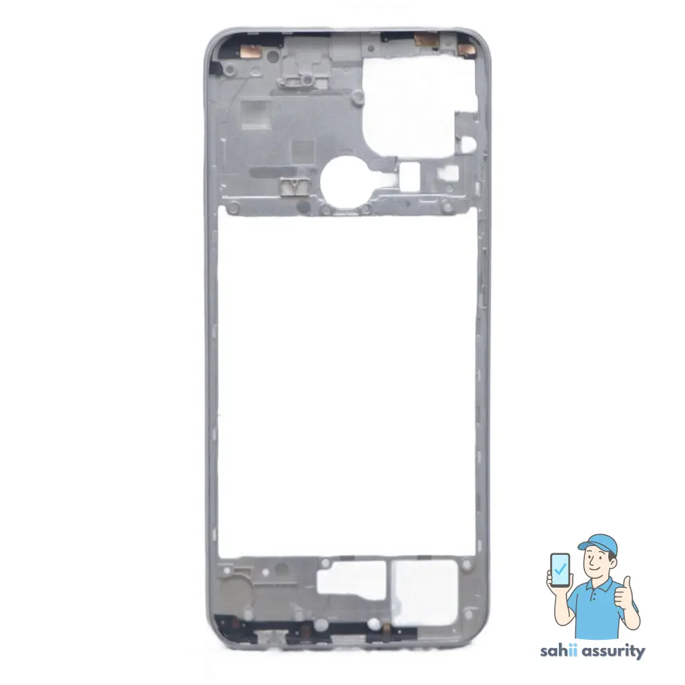 Middle Frame Ring Only for Oppo A15s White thumbnail